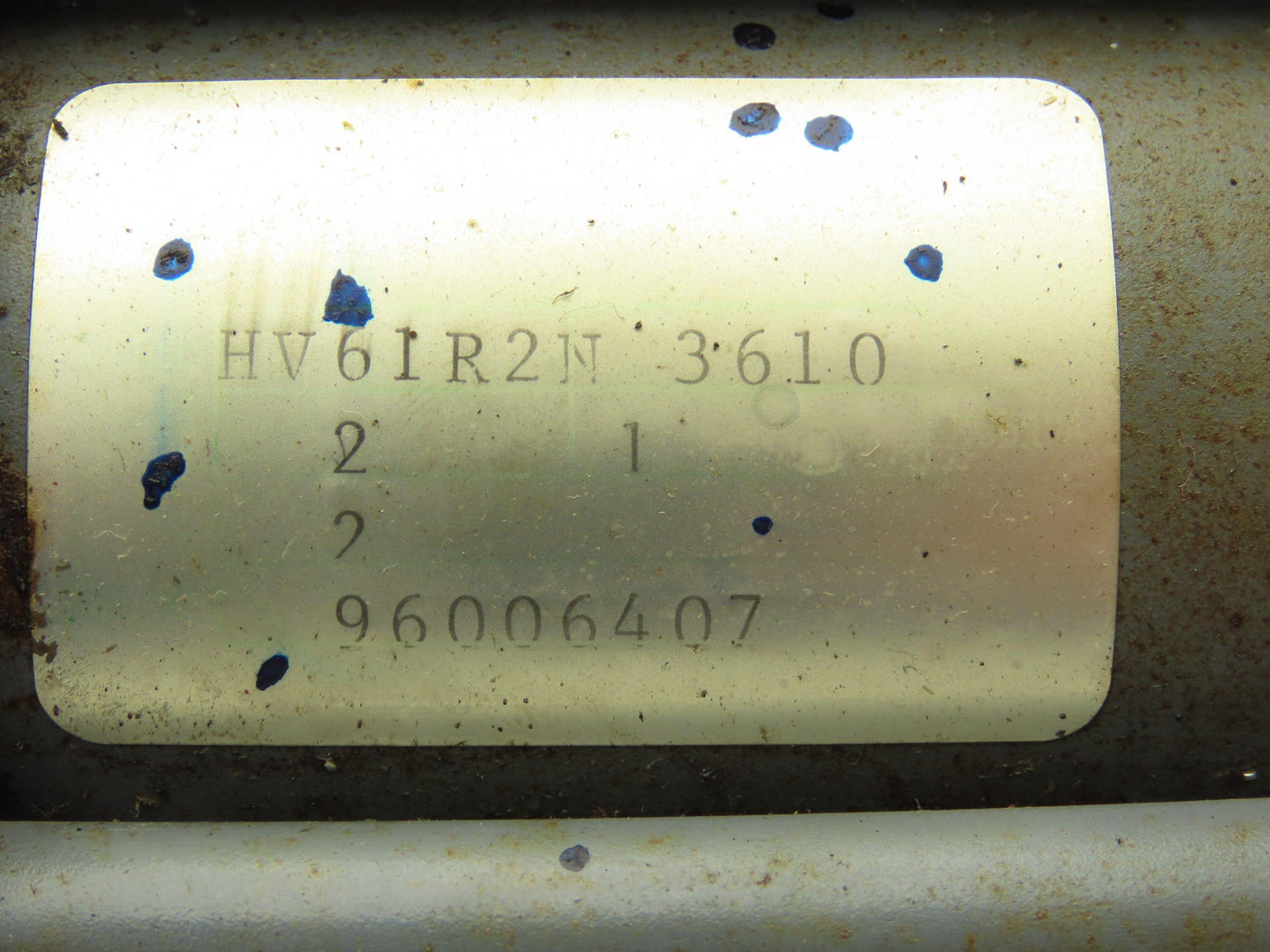 Miller HV61R2N HV Series Hydraulic Cylinder 2" Bore 2" Stroke 3600 PSI Flange Mt