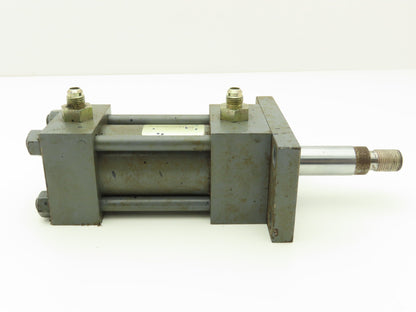Miller HV61R2N HV Series Hydraulic Cylinder 2" Bore 2" Stroke 3600 PSI Flange Mt