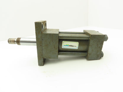 Miller HV61R2N HV Series Hydraulic Cylinder 2" Bore 2" Stroke 3600 PSI Flange Mt