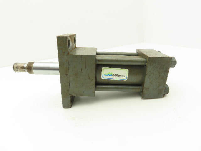 Miller HV61R2N HV Series Hydraulic Cylinder 2" Bore 2" Stroke 3600 PSI Flange Mt