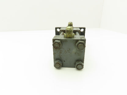 Miller HV53R2N HV Series Hydraulic Cylinder 2" Bore 2" Stroke 5000 PSI Flange Mt