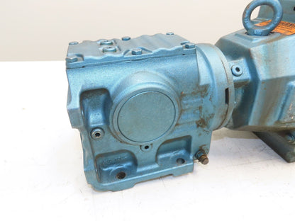 Sew Eurodrive S47 D16DT80N4 Variable Speed Gearmotor 1Hp 460V 3PH 21-102rpm 20:1