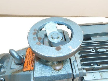 Sew Eurodrive S47 D16DT80N4 Variable Speed Gearmotor 1Hp 460V 3PH 21-102rpm 20:1