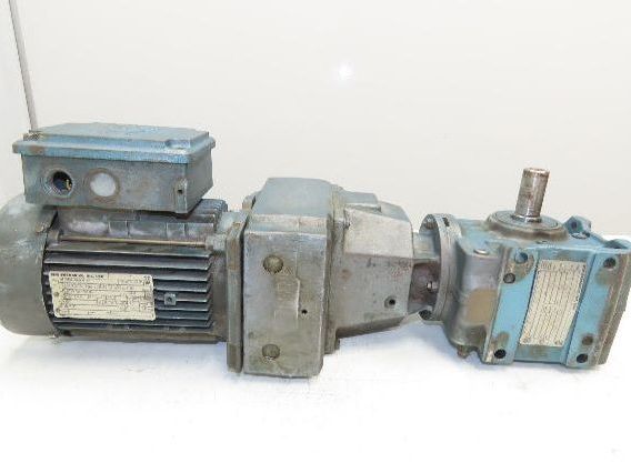 Sew Eurodrive S47 D16DT80N4 Variable Speed Gearmotor 1Hp 460V 3PH 21-102rpm 20:1