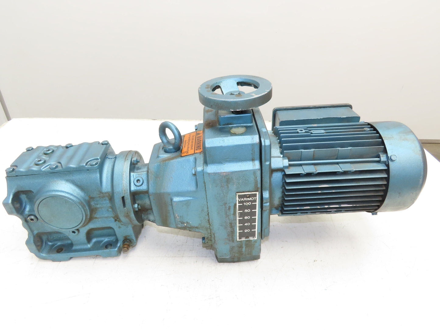 Sew Eurodrive S47 D16DT80N4 Variable Speed Gearmotor 1Hp 460V 3PH 21-102rpm 20:1