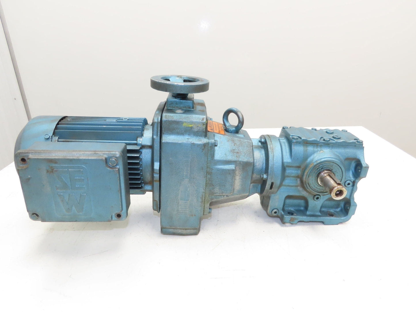 Sew Eurodrive S47 D16DT80N4 Variable Speed Gearmotor 1Hp 460V 3PH 21-102rpm 20:1