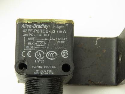 Allen Bradley 42EF-P2RCB-A2 RightSight Photoeye Proximity Sensor  Lot of 3