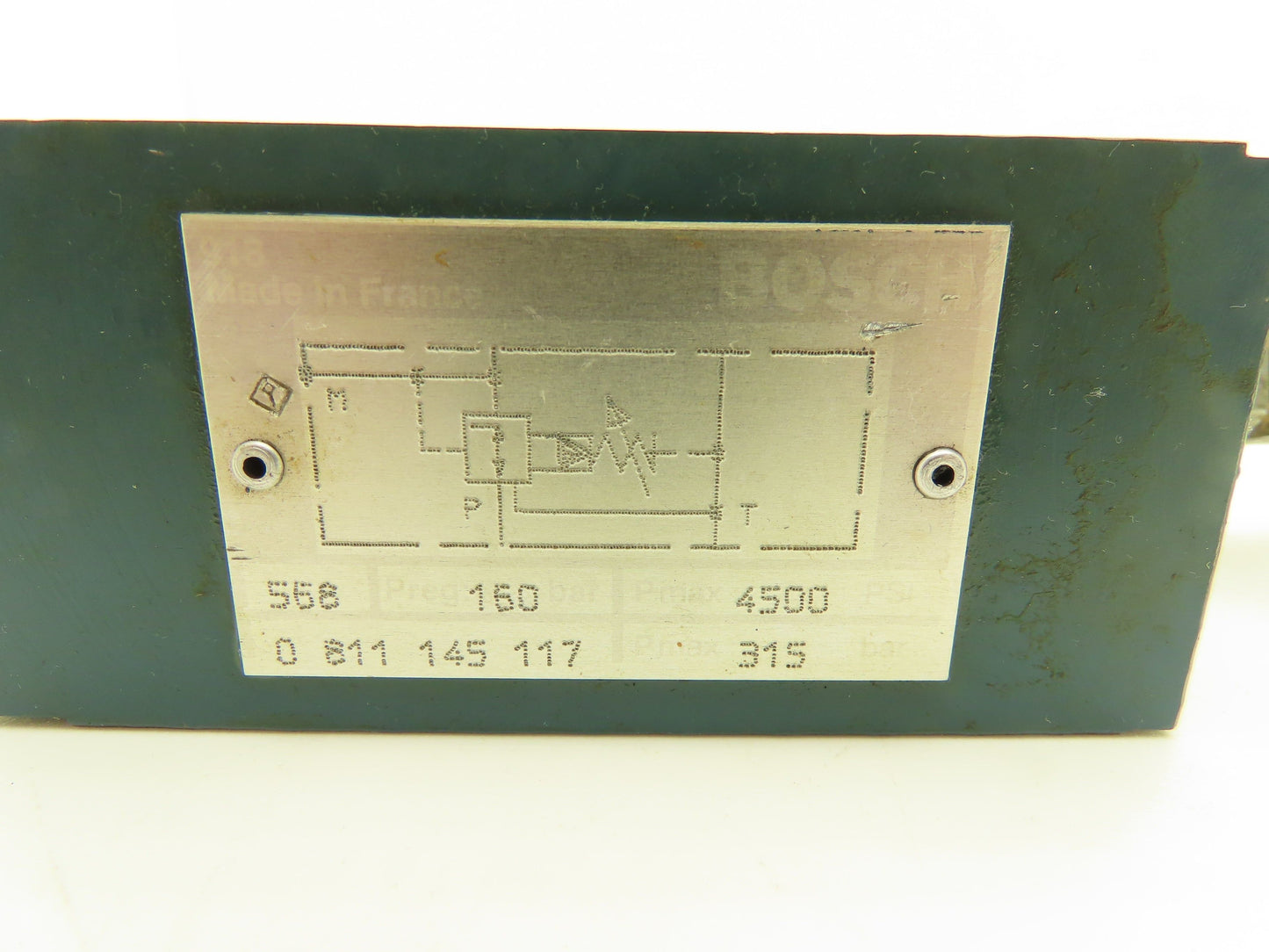 Bosch 0811145117 Hydraulic Pressure Relief Valve 4500 PSI