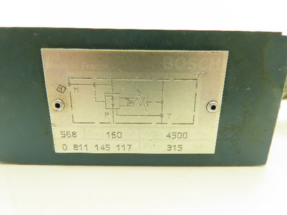 Bosch 0811145117 Hydraulic Pressure Relief Valve 4500 PSI