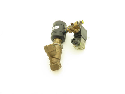 Granzow PABR-20/45 Bronze Pneumatic Solenoid Valve 3/4"NPT 24VDC 230PSI NC
