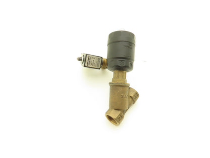 Granzow PABR-20/45 Bronze Pneumatic Solenoid Valve 3/4"NPT 24VDC 230PSI NC
