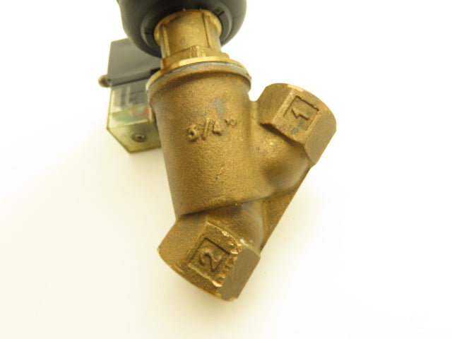 Granzow PABR-20/45 Bronze Pneumatic Solenoid Valve 3/4"NPT 24VDC 230PSI NC