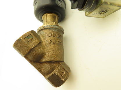 Granzow PABR-20/45 Bronze Pneumatic Solenoid Valve 3/4"NPT 24VDC 230PSI NC