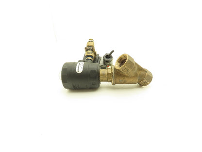 Granzow PABR-20/45 Bronze Pneumatic Solenoid Valve 3/4"NPT 24VDC 230PSI NC