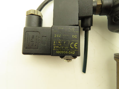 Granzow PABR-20/45FSO Bronze Pneumatic Solenoid Valve 2-Way 3/4NPT 24V 230PSI NC