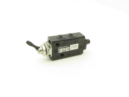 Norgren X3044322 Inline Manual Air Valve 5-Way 2-Position 1/8"npt