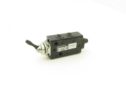 Norgren X3044322 Inline Manual Air Valve 5-Way 2-Position 1/8"npt