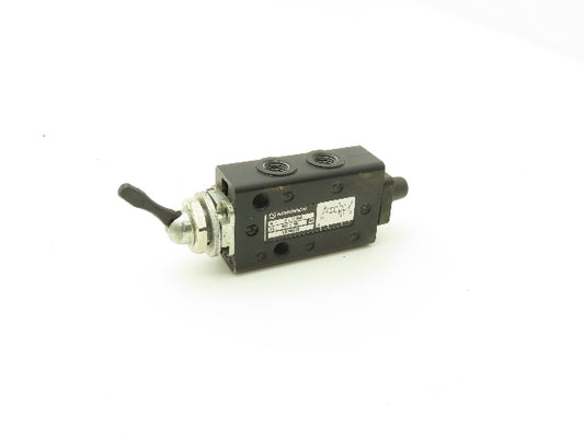 Norgren X3044322 Inline Manual Air Valve 5-Way 2-Position 1/8"npt