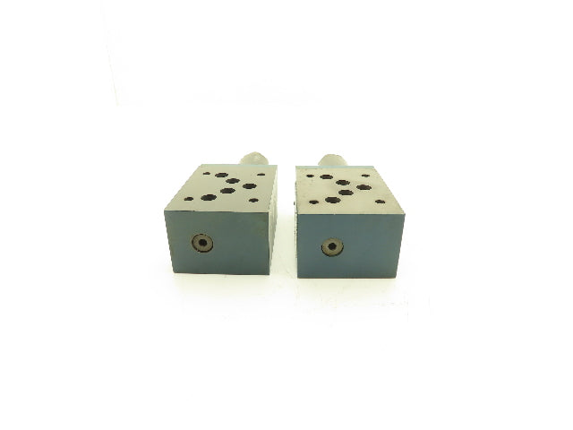Bosch 0811101257 Hydraulic Pressure Relief Sandwich Valve 4500 PSI Lot of 2