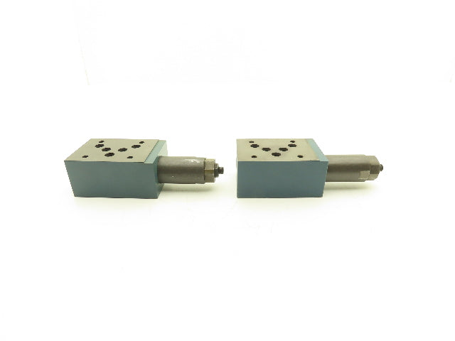 Bosch 0811101257 Hydraulic Pressure Relief Sandwich Valve 4500 PSI Lot of 2