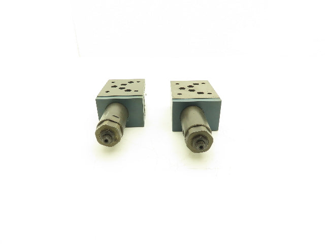 Bosch 0811101257 Hydraulic Pressure Relief Sandwich Valve 4500 PSI Lot of 2