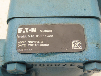 Eaton Vickers V10 1P5P 1C20 Hydraulic Vane Pump 7.5 GPM 2500 PSI SAE-A 2-Bolt
