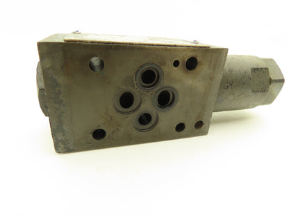 Vickers DGMX13PPCW20S Hydraulic Pressure Relief Sandwich Valve 2900 PSI