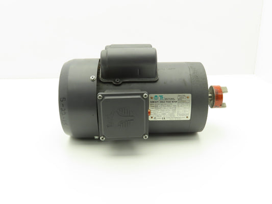 Techtop RD1-RS-TF-56HC-4-B-C-2-CC Farm Duty Motor 2Hp 1730 RPM 115/230V 1PH 56HC