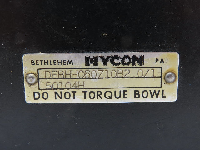 Hycon DFBHHC60Z10B2.0 S0104H Hydraulic Filter Element