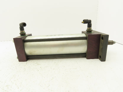 Norgren A0377B1 Pneumatic Air Cylinder 3.25" Bore 8" Stroke 250 PSI Flange Mt