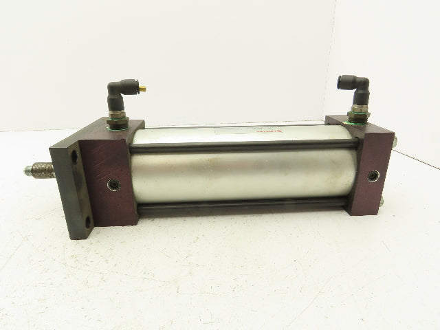 Norgren A0377B1 Pneumatic Air Cylinder 3.25" Bore 8" Stroke 250 PSI Flange Mt
