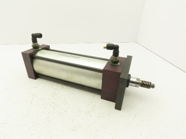 Norgren A0377B1 Pneumatic Air Cylinder 3.25" Bore 8" Stroke 250 PSI Flange Mt