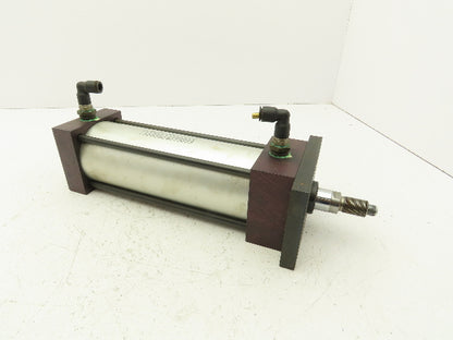 Norgren A0377B1 Pneumatic Air Cylinder 3.25" Bore 8" Stroke 250 PSI Flange Mt