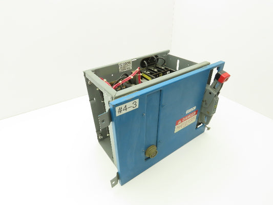 Square D 8998 MCC Bucket Motor Starter 10Hp Size 1 Fused Disconnect 3 Pole 600V