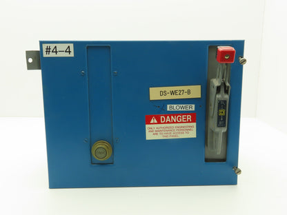 Square D 8998 MCC Bucket Motor Starter 25Hp Size 2 Fused Disconnect 3 Pole 600V