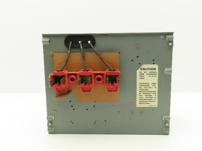 Square D 8998 MCC Bucket Motor Starter 25Hp Size 2 Fused Disconnect 3 Pole 600V