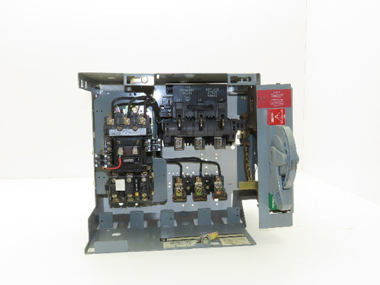Allen Bradley 2112A-BDBD MCC Bucket Motor Starter 10Hp Size 1 NEMA 3 Pole 600V