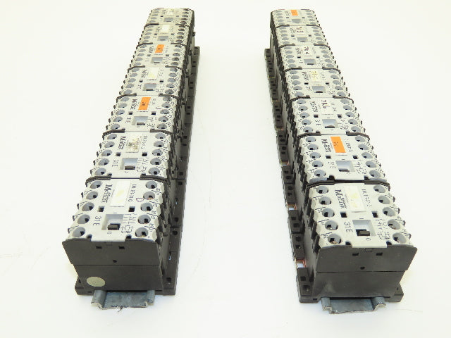 Moeller DIL ER-31-G Contactor 24VDC Coil 10A 600V 4-Pole 3NO 1NC Lot Of 14