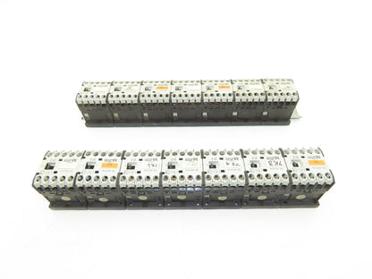Moeller DIL ER-31-G Contactor 24VDC Coil 10A 600V 4-Pole 3NO 1NC Lot Of 14