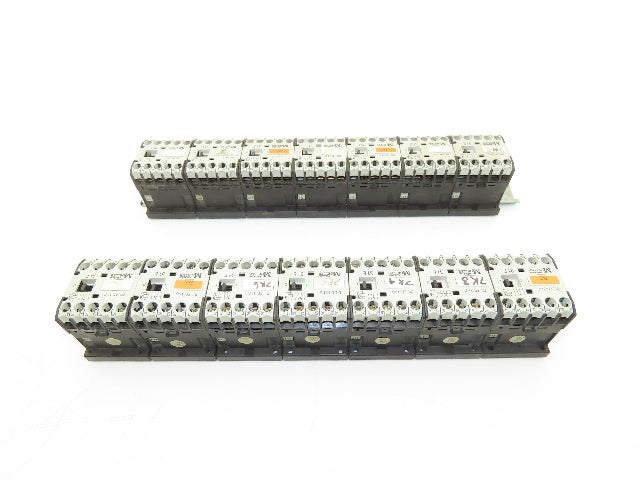 Moeller DIL ER-31-G Contactor 24VDC Coil 10A 600V 4-Pole 3NO 1NC Lot Of 14