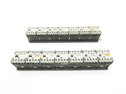 Moeller DIL ER-31-G Contactor 24VDC Coil 10A 600V 4-Pole 3NO 1NC Lot Of 14