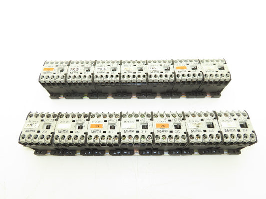 Moeller DIL ER-31-G Contactor 24VDC Coil 10A 600V 4-Pole 3NO 1NC Lot Of 14