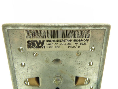 SEW BW039-006 Motor VFD Drive Brake Resistor 39O 600W