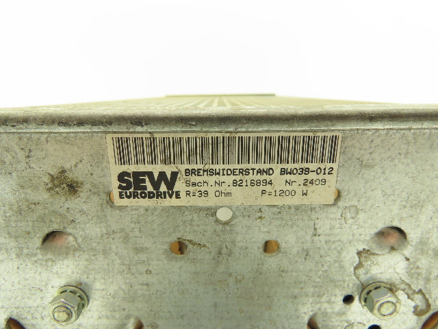 SEW BW039-012 Motor VFD Drive Brake Resistor 39O 1200W