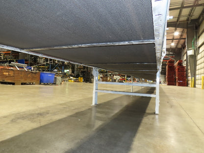 Hytrol 43"x 99' 5" Slider Bed Conveyor Parcel Belt 2Hp 460V Center Drive 118 FPM