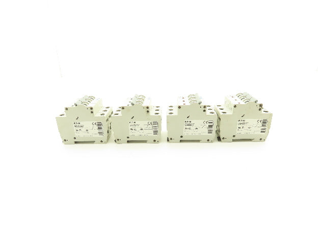 Cutler Hammer WMZS3D03 3-Pole 3A Circuit Breaker Lot of 4