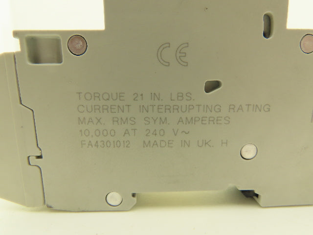 Cutler Hammer WMTC1001 1-Pole 1A Circuit Breaker Lot of 3