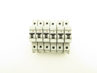 Cutler Hammer WMTC1006 1-Pole 6A Circuit Breaker Lot of 6
