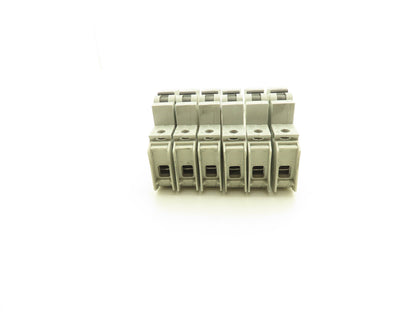 Cutler Hammer WMTC1006 1-Pole 6A Circuit Breaker Lot of 6