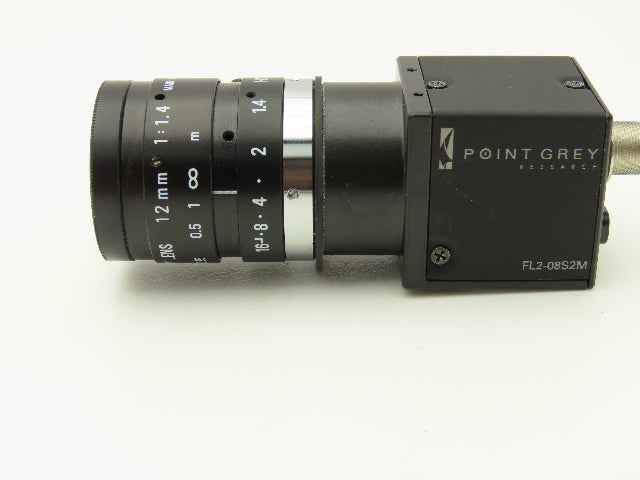 Point Grey Flea2 FL2-08S2M Digital Firewire Camera IEEE-1394 0.8Mp w/12mm Lens